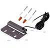 Kwinmyso 8 Packs 4inch LED 1.8W Hardscape Lighting,12V AC/DC Low