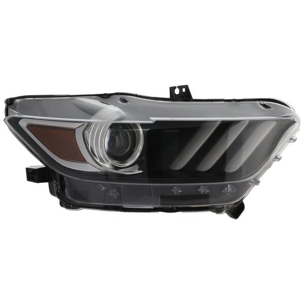 Garage-Pro Passenger Side Headlight Compatible with 2015-2021 Ford Mustang, CAPA