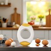 Yellow Egg Cracker Tool, Shell Opener Topper Cutter Separator for