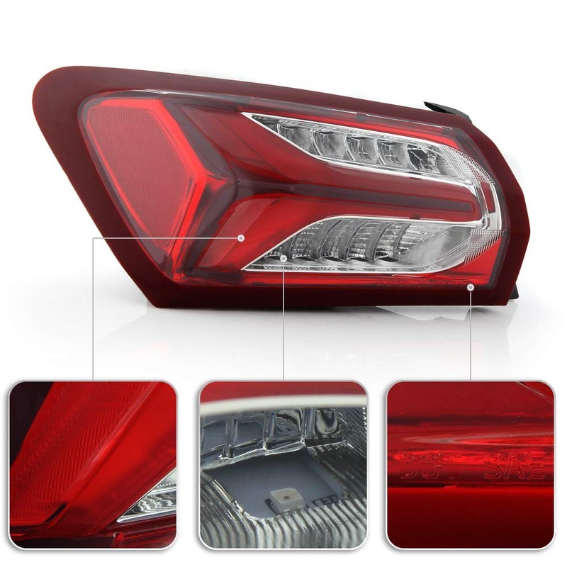ACANII - For [Factory LED Model Only] 2019-2022 Chevy Malibu