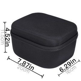 co2CREA Hard Case Replacement for Walker's Razor Slim Electronic Muffs Earmuffs