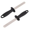 MEISH Mower Sharpening Double-Sided Handheld Tool Sharpening Stone Premium Sharpening