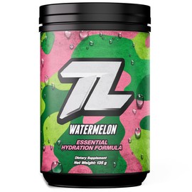 Treigning Lab Hydration Electrolyte Powder, Sugar‑Free, Sam Calavitta “Coach Cal” Approved Drink Mix with 6 Key Electrolytes, USA Made, Keto Friendly, Vegan, Non-GMO, Watermelon, 30‑Servings