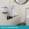 White Stone Bathroom Shelf