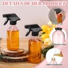Norme 12 Pcs 8 oz Glass Spray Bottles with Funnels