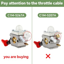 HUSWELL FS70R FS 56 RC Carburetor for Stihl KM56RC FS56RC FS56C FS56 HT56C FS70C FS50C FS40C FS70RC KM56R Carb Tune up Kit FC56C HL56K Air Filter Fuel Line Parts Replace C1M-S267A 4144 120 0608