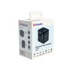 Verbatim Verbatim Universal Reiseadapter UTA?01, Steckdosenadapter mit 2 USB?A Anschl1ssen,