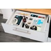 LIVIVO 8pc Interlocking Drawer Organiser and Dividers Plastic Desk and