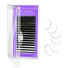 NAGARAKU Eyelash Extensions Individual Lashes 0.07mm D curl 14mm Classic