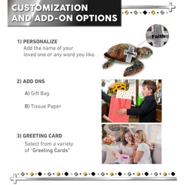 DolliBu Sea Turtle Stuffed Animal with Silver Cross and Personalization - Religious Baby Baptism Gifts for Boys and Girls, Dedication Christening Gifts Plush Prayer Toy Healing Teddy Bear - 14 Inches