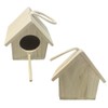 Parakeet Nesting Box, Bird House, Wooden Breeding Box, Bird House