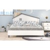 Harper & Bright Designs Full Size Wood Platform Bed Frame