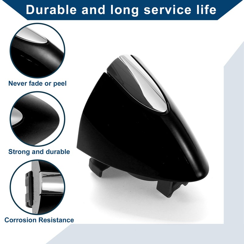 Hihaha Front Right Exterior Door Handle Cover for Buick LaCrosse