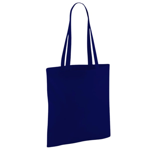 Wonky Line Premium Cotton Tote Bag, Eco-Friendly Shopping Bag, 100%