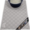 GORILLA GRIP Cat Litter Box Mat, Water Resistant Kitty Litter Trapping Mat, Textured Backing, Easy to Clean, Less Waste and Clean Floors, Kitten Supplies for Indoor Cats, Soft on Paws, 24x17 Lt Gray