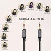 FAAEAL WH-1000XM5 Audio Cable Compatible for Sony WH-1000XM4 XM3 MDR-1000X