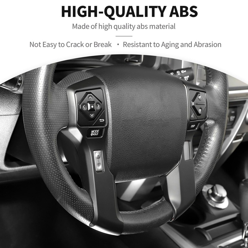 JeCar Steering Wheel Overlay Trim Cover Interior Accessories Fit for