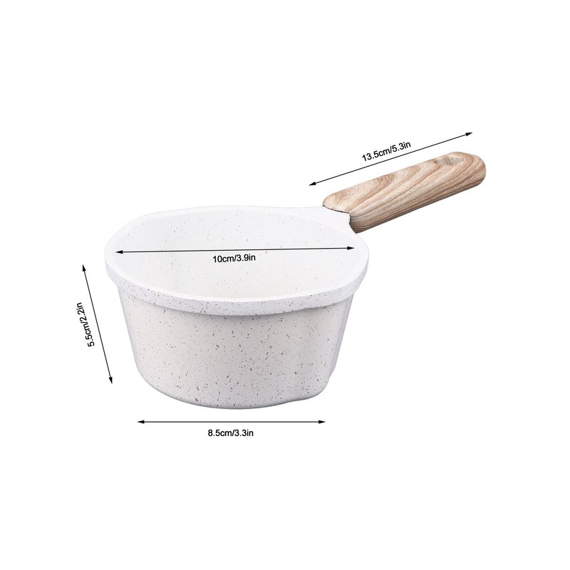 Kitchen Sauce Pan Prevents Stick Deepening Height Medical Stone Sauce