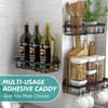 Cusbus Shower Caddy, 3 Pack Organizer, Adhesive No Drilling Traceless