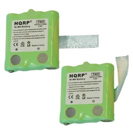 HQRP Two Batteries Compatible with Uniden GMR2238, GMR2875, GMR2889, GMR2889-2CK, GMR3689, GMR3699 Two-Way Radio