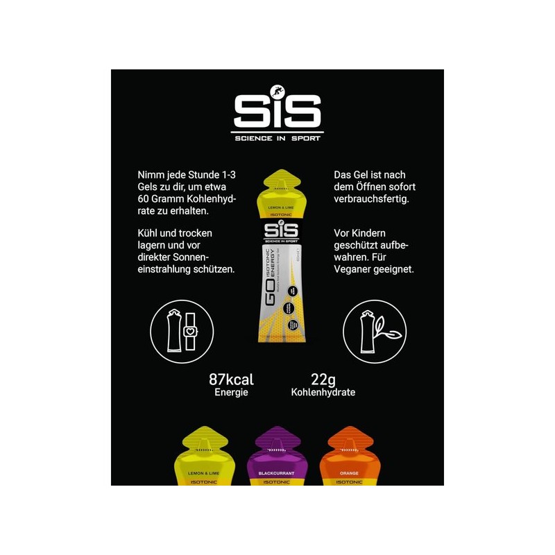 SIS 파워젤 오렌지 30개입 SIS PowerGel Orange 30 Pack