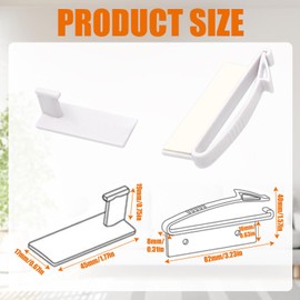 4 Pack Drawer Locks Baby Safety - Cupboard Locks for Children Child Safety Cupboard Locks - Child Locks for Kitchen Cupboards - Baby Proof Cupboard Locks Protectors Baby Proofing Kitchen Cabinets