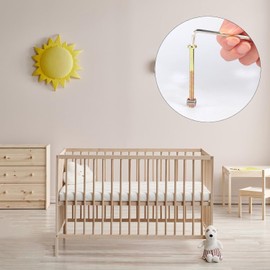 Hmevsafinect 6-Pack M6 x 60mm Hex Drive Socket Cap Furniture Bolt Scrws Barrel Nuts for Crib Cot Chairs Beds, Zinc Plated (6 Set M6 x 60mm)