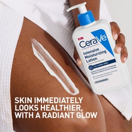 CeraVe CeraVe Intensive Moisturizing Lotion, Hydro-Urea + Shea Butter, Body Lotion For Dry Skin, Relieves Signs Of Extra Dry Skin, Non Greasy Hydrating Cream For Rough, Tight, Red & Itchy Skin, 16oz