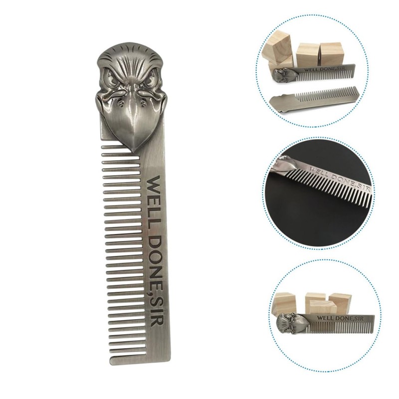 MERRYHAPY Men's Hair Comb Fine Teeth Scalp Brush Dandruff Comb