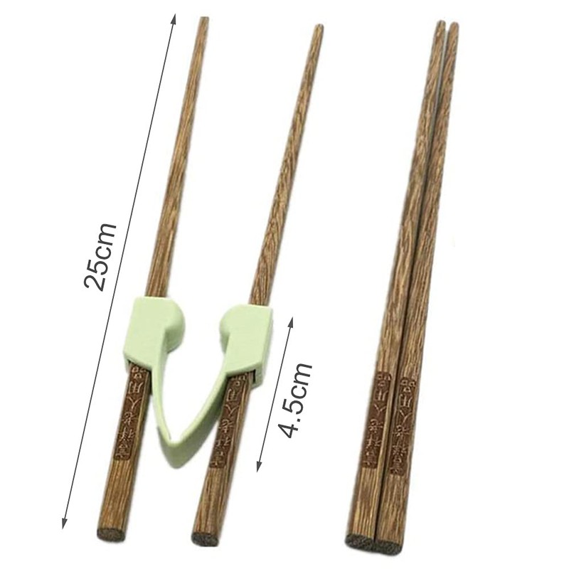 Chopstick Helper Training Chopstick Easy-to-Use Learning Chopsticks with 2 Pairs