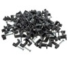 enTie FLAT Grey 10mm Cable Clips for 2.5mm2 Twin &