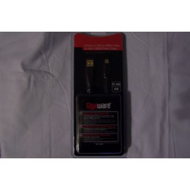 Gigaware 6-Foot USB-A Male To Mini USB-B Male Gold Cable