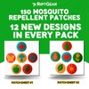 RiptGear Mosquito Patches - 150 Pack of Mosquito Stickers for