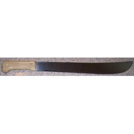 Tramontina Brazil Bush Machete Wood handle 18" Blade 1070 Carbon Steel Machette