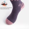 Ski Socks 2-Pack Merino Wool, Over The Calf (OTC) Non-Slip