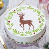 Decora 9270976 Stencil Reindeer Diameter 25 cm Plastic