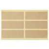 MUJI KGD93A5S Polypropylene Storage Index Stickers, Pack of 5