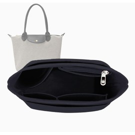 Lckaey Dark Grey Small Handbag Organizer for Small Bags Y012