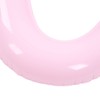 Heart Shaped Swimming Circle 120cm Thick Tear Resistant PVC Material