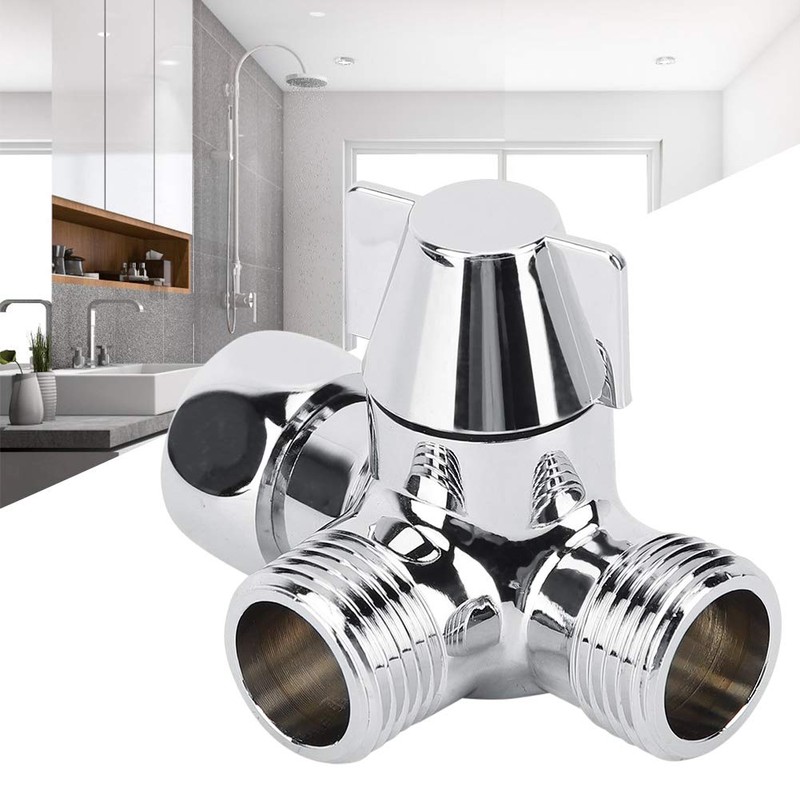 VIFERR 3 Way Diverter Valve, 1/2 Inch Shower Adapter Diverter