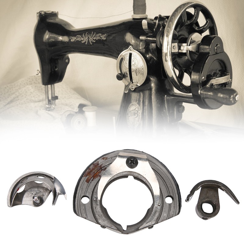 Metal Shuttle Race Hook Eyebrow Kit Accessories for Domestic Sewing