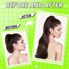 Hetto Real Hair Braid Extensions, Brown Ponytail Extensions, Wrap Around