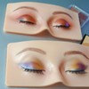 Makeup Practice Face Board 3D Silicone Makeup Eyes Closed Mannequin