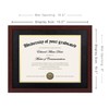 upsimples 11x14 Diploma Frame Certificate Degree Document Frame with High
