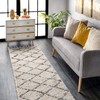nuLOOM Amelia Moroccan Lattice Tassel Shag Area Rug, 8' x
