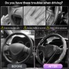 XUKEY 2X Crystal Car Universal Steering Wheel Booster Non-slip Cover