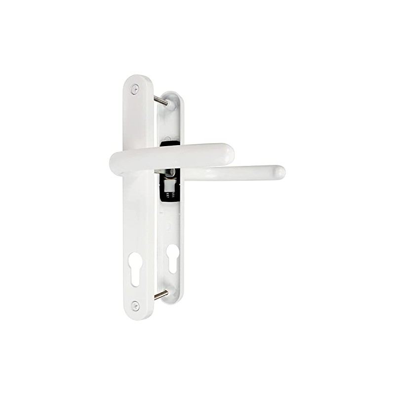 uPVC Door Handles Set Lever/Lever White 92pz - 210mm Screw