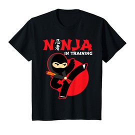 Ninja In Training Cool for Martial Arts Warrior Kids T-Shirt