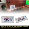 Oyviny Trailer License Plate Bracket Holder & Universal License Plate