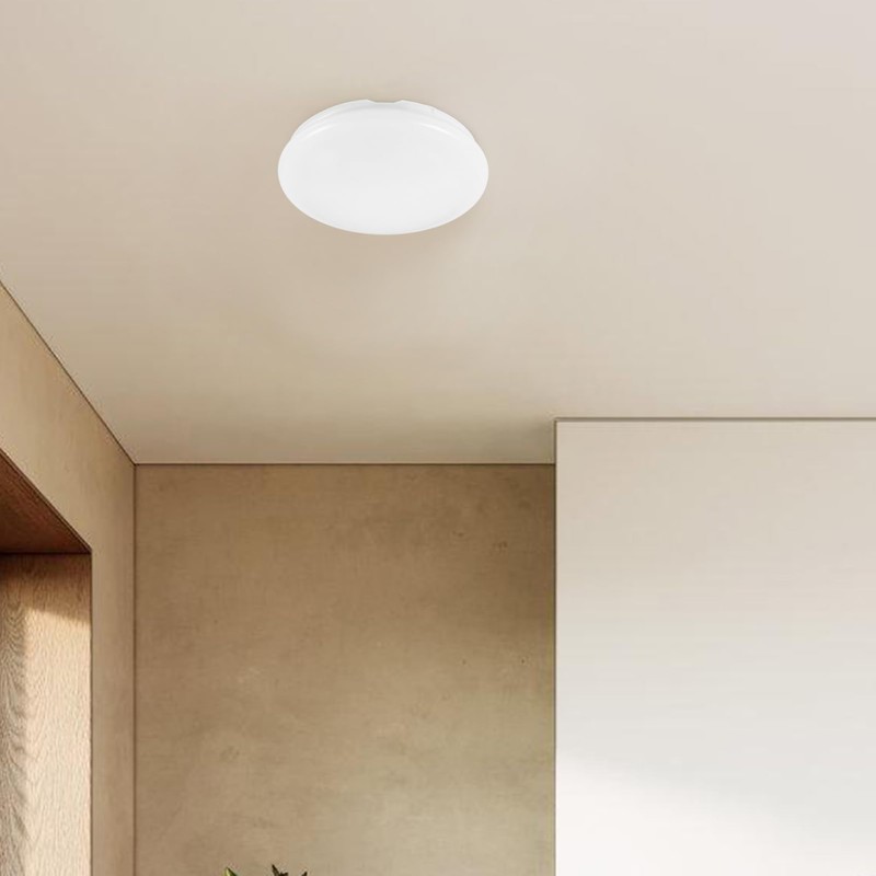 Ceiling Light Cover Replacement Clip-on for Ceiling Mounted Fixture, Mushroom